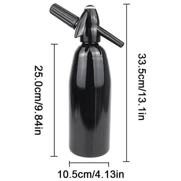 Soda Machine Aluminium Dryck Dispenser Bar DIY Tool silver silver