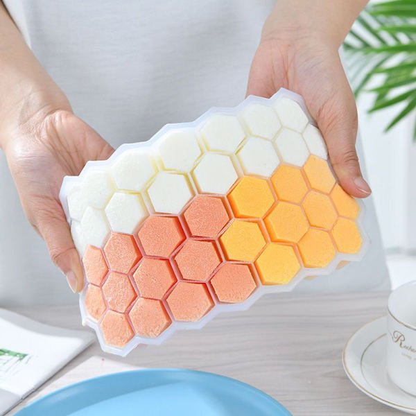 Ice Form 37 Cells Silikon Honeycomb Ice Cube Form