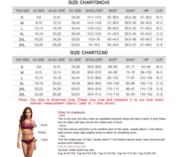 Push-Up-bikini har ett eget bad för damen ZFS1257ANM S