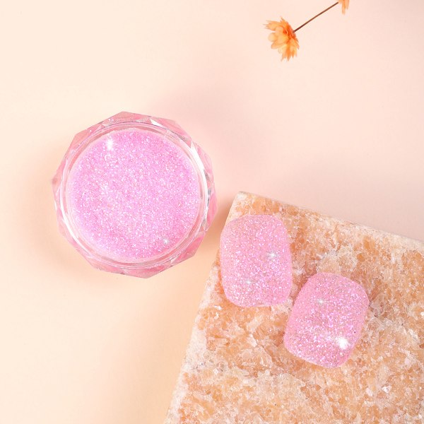 Nail Powder Candy Color Broken Diamond Powder Glitter Paljetter Sugar Powder [No.7]]