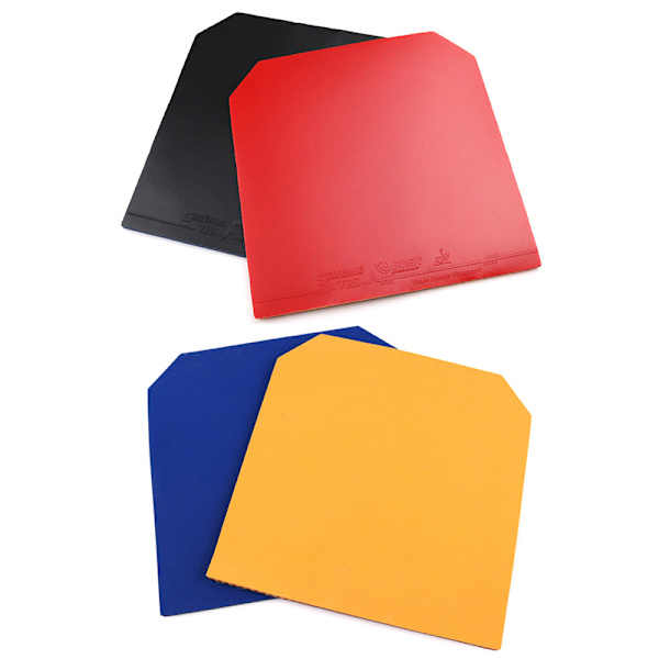 Godkänd Semi Sticky Bordtennis Gummi Hård Svamp Ping Pong Black Black
