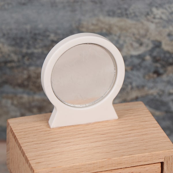1: 12 Dockhus möbler scen ornament Mini simulering klänning A A