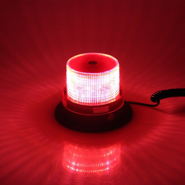 12V/24V Magnetisk bil LED Strobe varningsljus bärnsten red