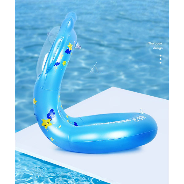 Barnsäkerhet Simring Justerbart Spänne Flytande blå liten blue 24pcs