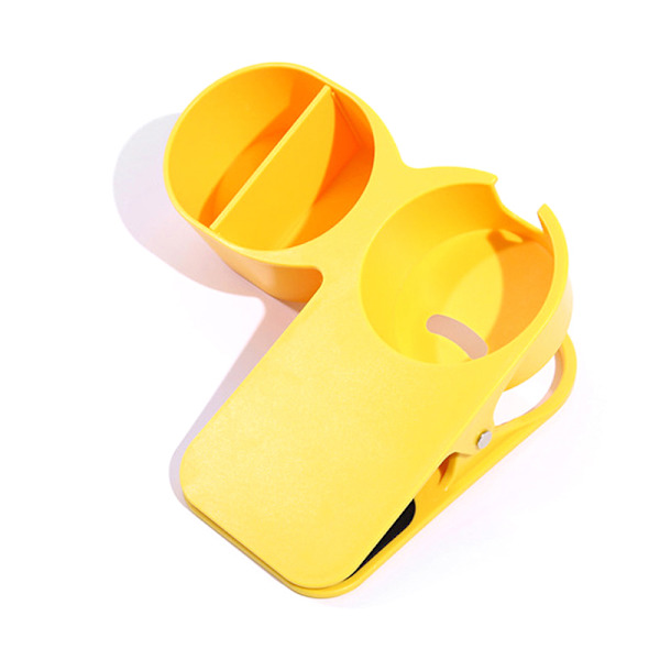Förvaringsställ Vattenkoppshållare Clip Skrivbord Flaskhylla Blue Yellow