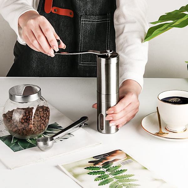 Manuell kaffekvarn Silver
