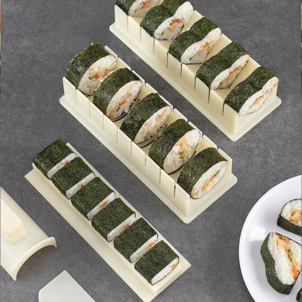 Sushi Form Set Form Set Sushi Roll DIY Black Circle Black Heart