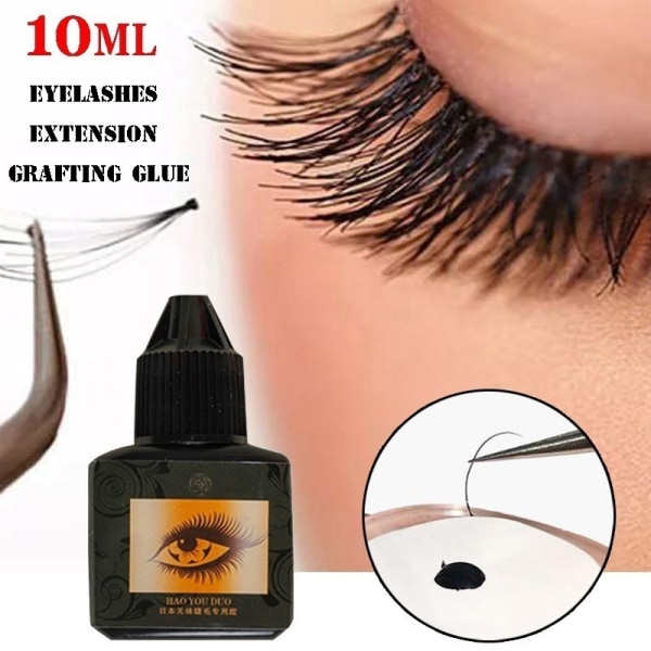 10ML Ögonfransförlängning ymplim Adhesiv lösögonfransar onesize