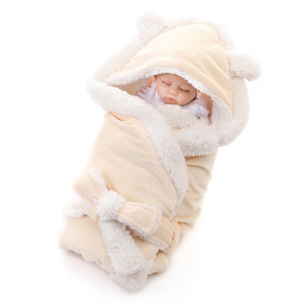 Varm sammat baby sängkläder i set blue pink