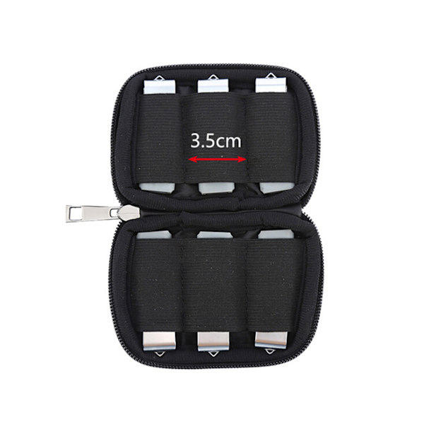 Bärbar U Disk Hållare USB Flash Drives Organizer Case L