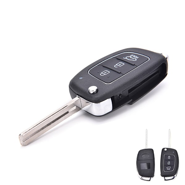 Flip Key Shell passar för HYUNDAI ix45 Santa Fe Case Fo