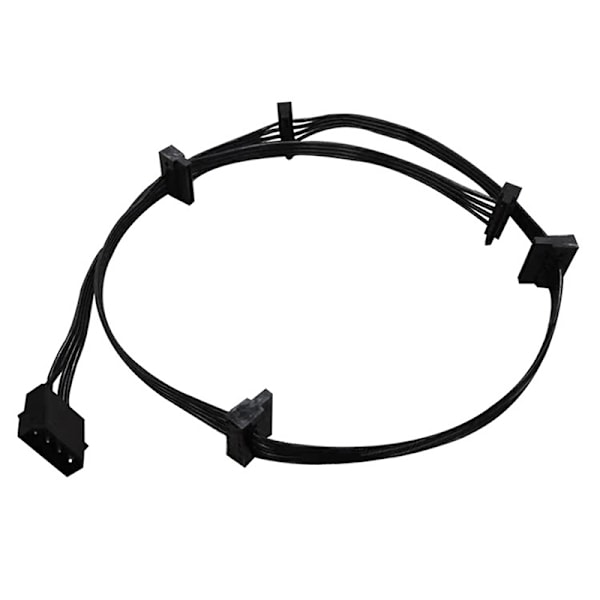 SATA 15Pin hårddisk Power Splitterkabel sladd sata till 5 sata