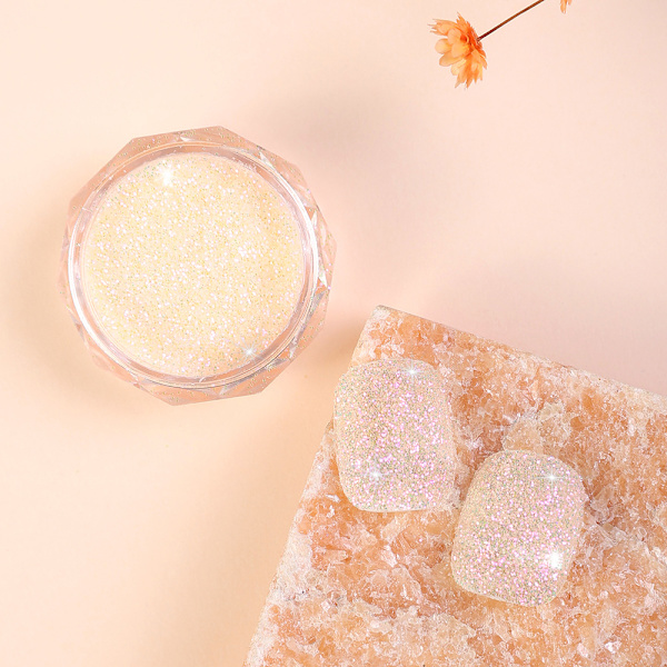 Nail Powder Candy Color Broken Diamond Powder Glitter Paljetter Sugar Powder [No.5]]