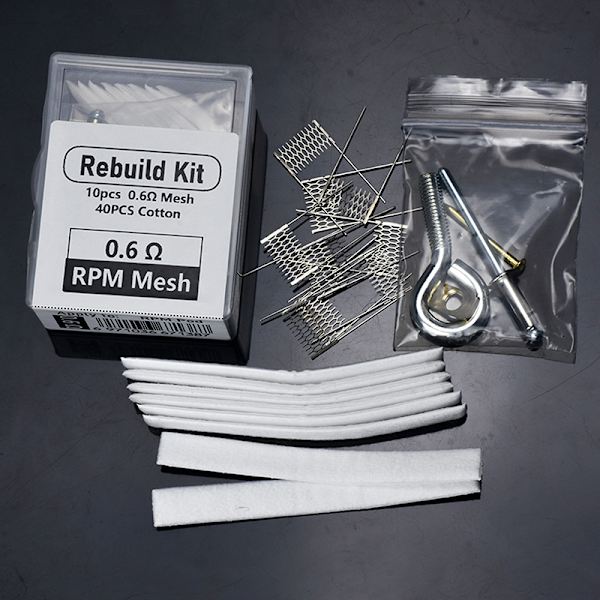 RPM Mesh Wire Coil 0,6 ohm Ersättningsspole Verktygstillbehör 1set