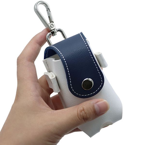 Golf Mini Bag PU Läder med Golf Tees Golfbälte Rosa