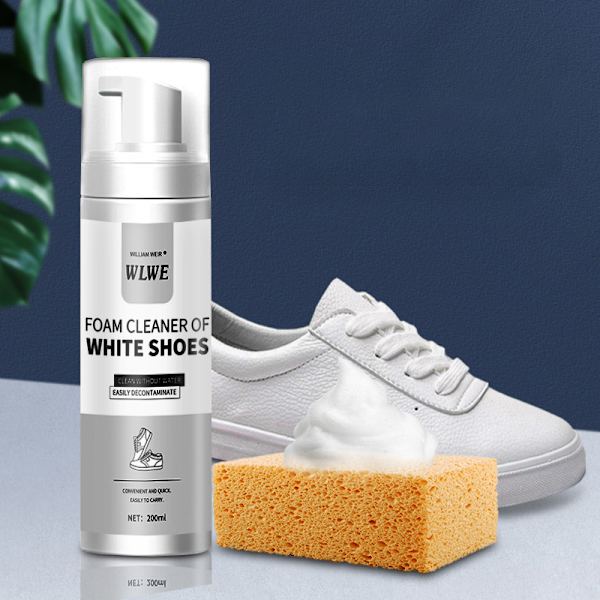 200ml Shoe Whitener Clearning Foam White Shoes Cleaner