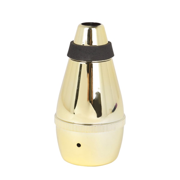 1:a Small Mute Silencer Trumpet Practice Cornet Accessories Gold Gold