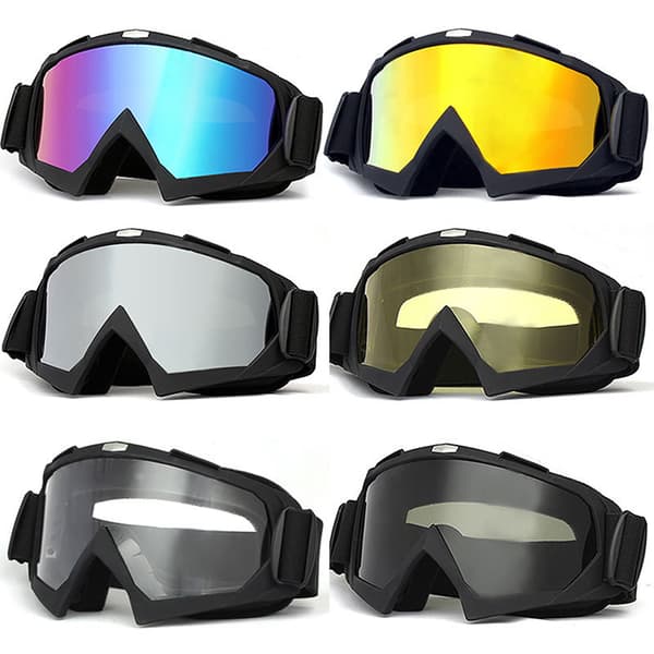 Airsoft Tactical Goggles 3-lins vindtät Dammtät D