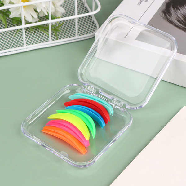 7 Par Lash Lifting Curlers Curl Silicone Shields Pads