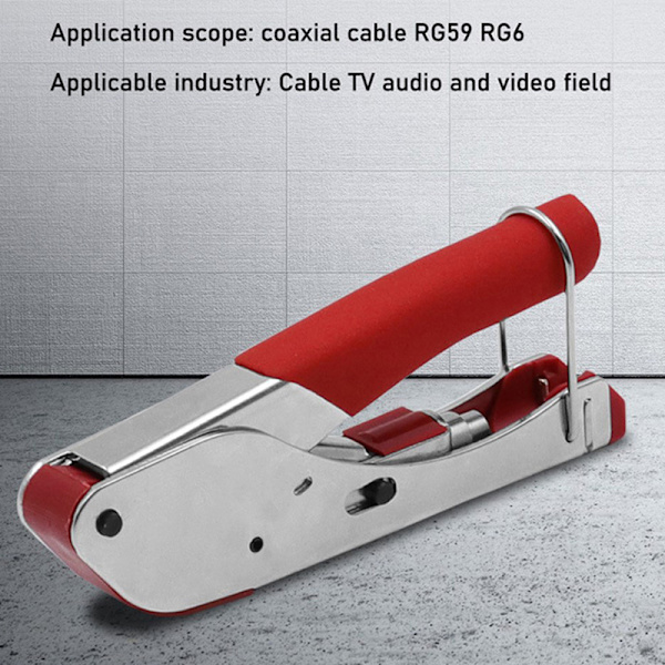 Multi kompression koaxialkabel Crimp Tool Stripper