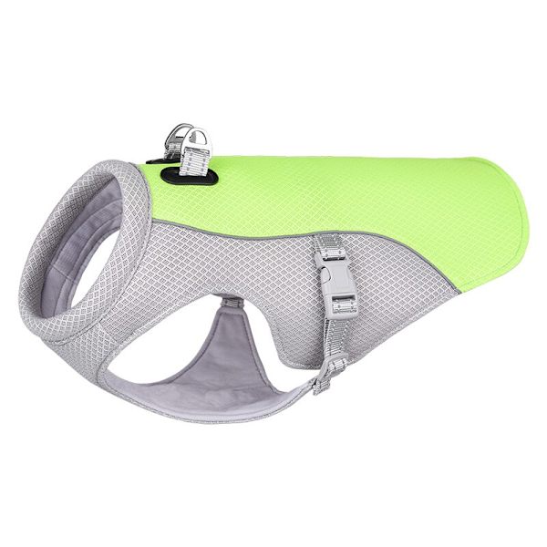 Sommar hund kylväst sele husdjur tillbehör green M green XXL