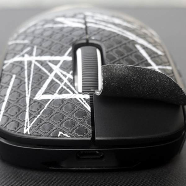 BTL Mouse Grip Tape Skate Handgjord klistermärke Halkfri suger svett A3 A6