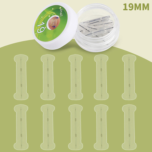 10:a inåtväxta tånagel korrigering behandling Clip Brace Pedikyr 17MM 19MM
