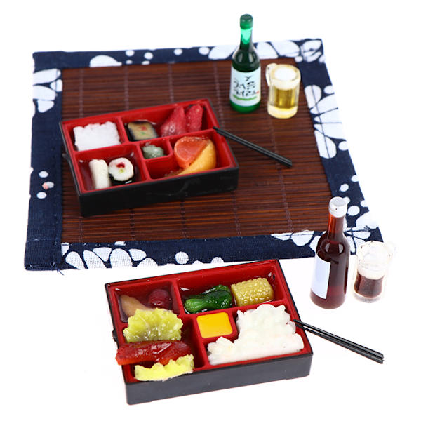 Dockhus Mini Fast Bento Bento Tallrik Mat Sushi