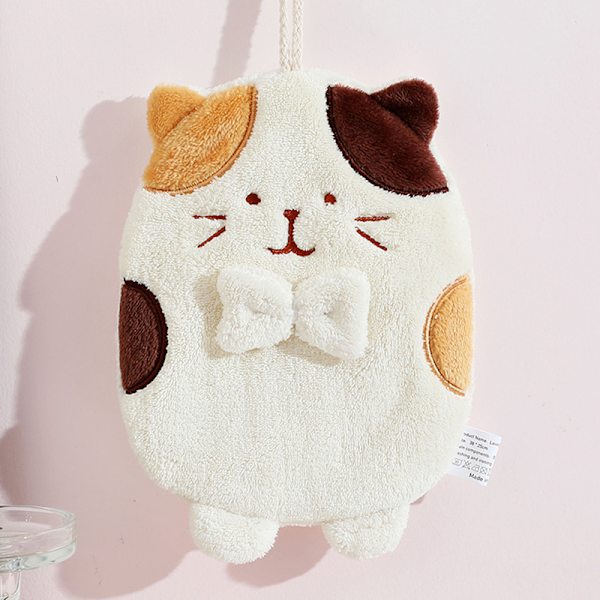 e Cat Handdukar Kök Badrum Mikrofiberhandduk Kaffe Beige