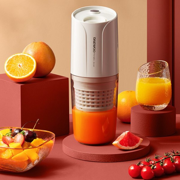 Bärbar Elektrisk Juicer Blender Mini Blender röd red