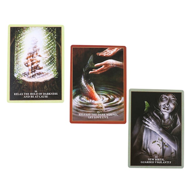 Sacred Rebels Oracle-kort Engelskt brädspel Divination predict Flerfärgad onesize