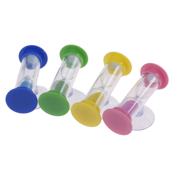 Tandborste Swivel Sand Timer 2 Minuter Shower Timer Kids Mini Blue Green