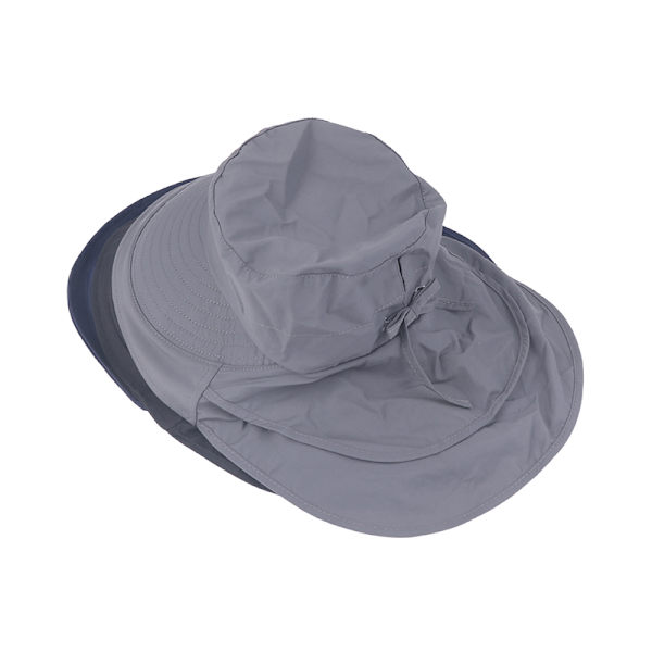 Hästsvans Hål Visir Hattar Summer Bucket Hats för kvinnor Army green Army green