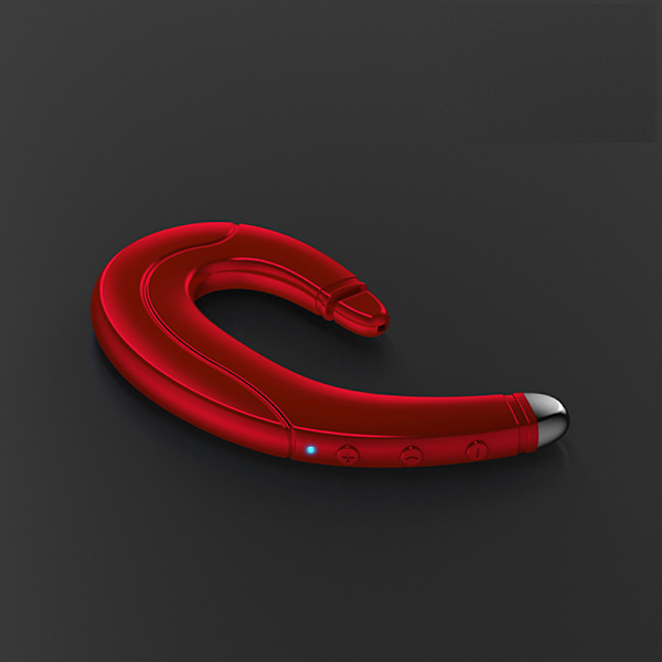 Benledning Bluetooth -hörlurar HIFI-hörlurar Svart Red