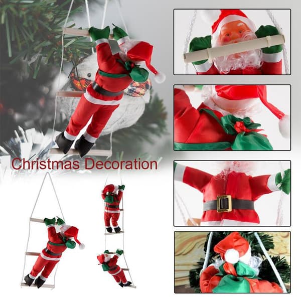Jultomten klätterrepstege Heminredning 3st 2pcs