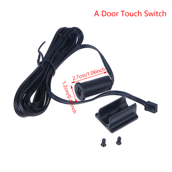 Touch Motion Sensor Switch Hand Sweep Wave On-Off 12V-24V för C Black A