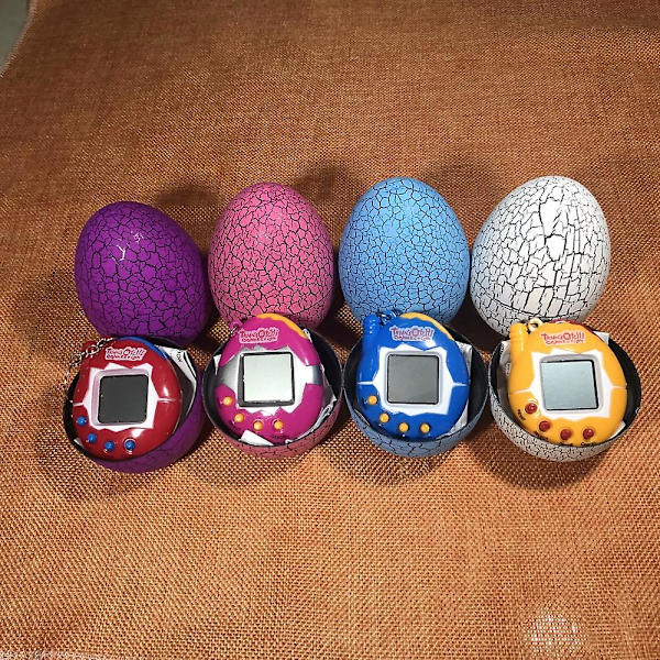 Tamagotchi Husdjur - 90-tals Nostalgiska Leksaker Lila