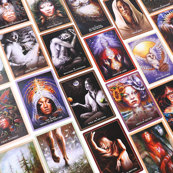 Sacred Rebels Oracle-kort Engelskt brädspel Divination predict Flerfärgad onesize