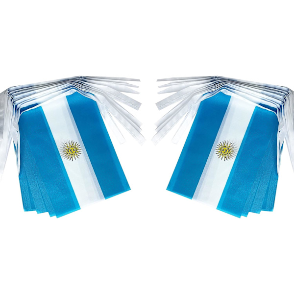 2-pack VM topp 32 landsflaggor (Argentina)