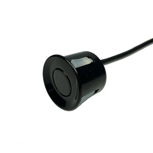 Bil LED Parkeringssensorsats Radarsensor Silver White