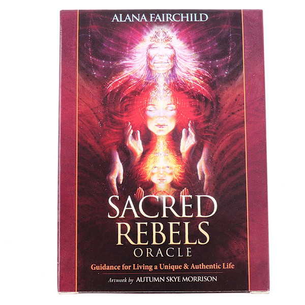 Sacred Rebels Oracle-kort Engelskt brädspel Divination predict Flerfärgad onesize