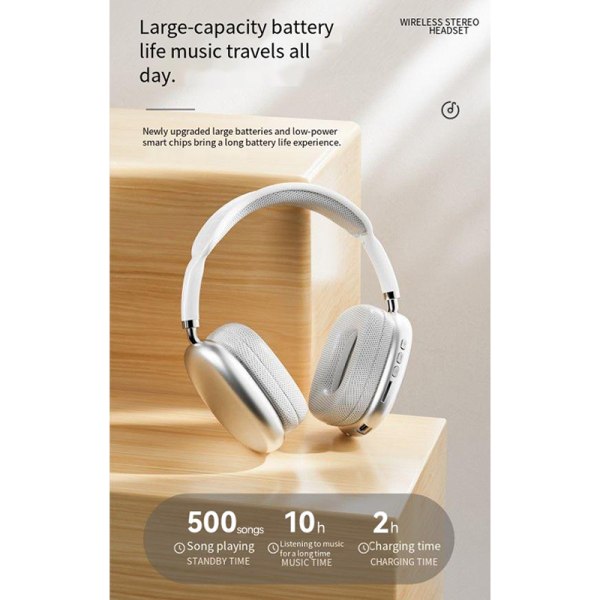 P9 Bluetooth Hörlurar Stereo Ljud Hörlurar Grön Red