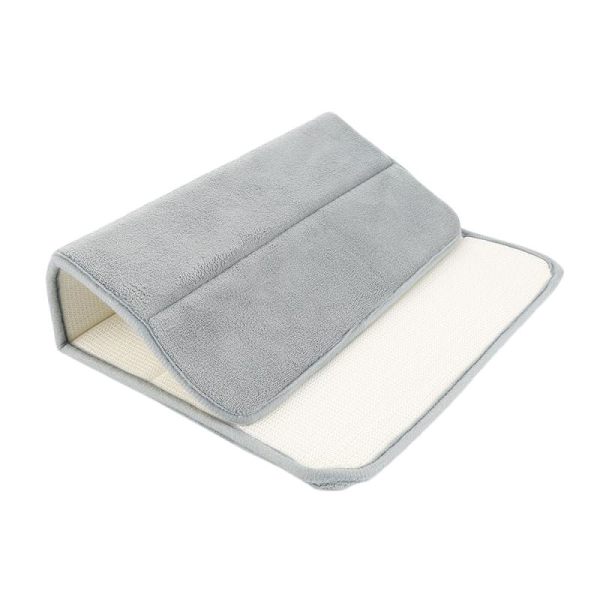 halkfri matta absorberande duschmatta för badrum beige wine red