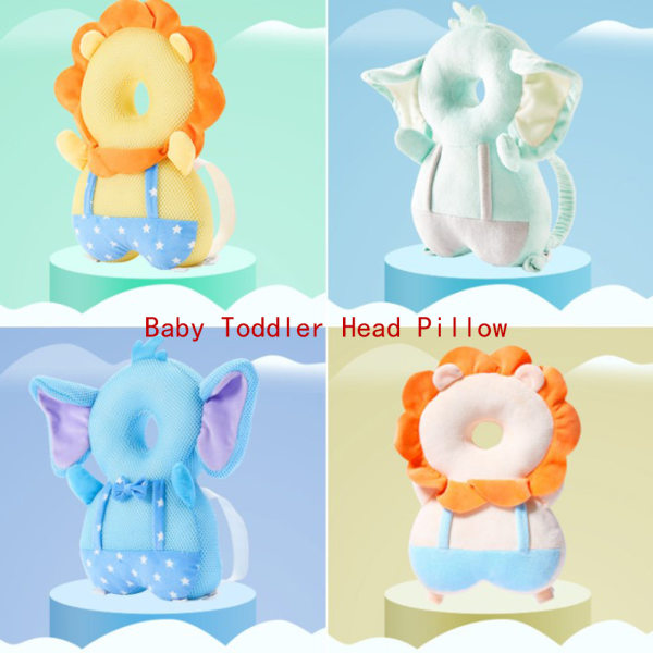 Baby Head Protection Pad Toddler för småbarn Mjukt, bärbart 7