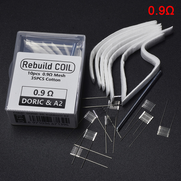 DIY Tool Rebuild Kit Mesh Coil Resistance Wire för XROS 0,8ohm 0,8Ω 0.9Ω