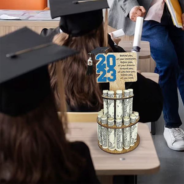 Pengarhållare för examensgåva 2023 Vit