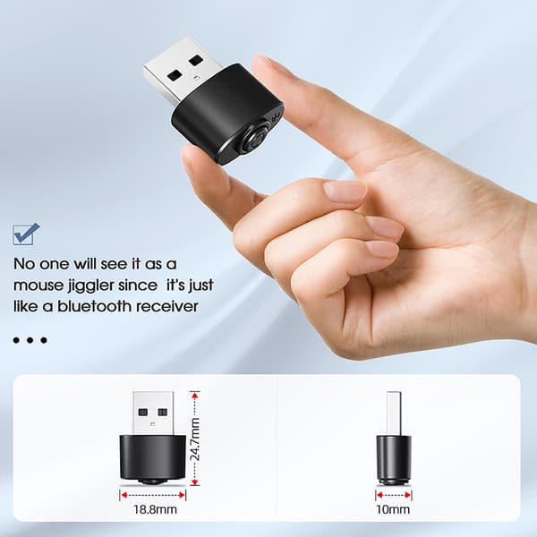 bh Mini Mouse Jiggler USB Mouse Mover Simulera mus