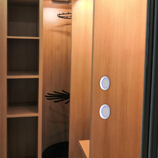 LED-dimmer 12V Touch-knapp Steglös dimbar omkopplare Fo