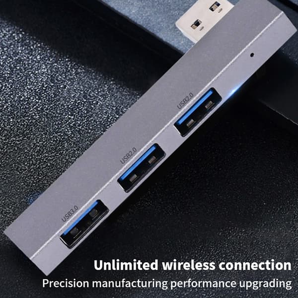 3 i 1 USB Hub 3 portar Extended Plug Portable A A