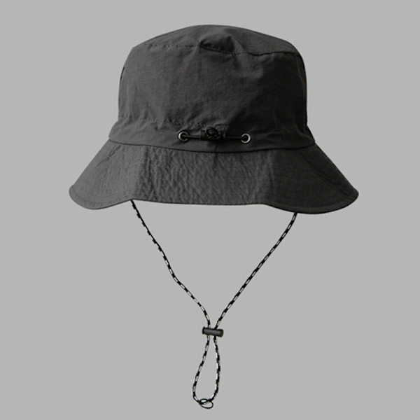 Sommarhatt Vattentät Bucket Hats Vikbar Justerbar Röd Gray